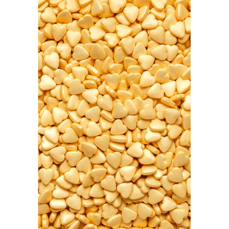 SPRINKLY - Tablet Hearts - Gold - 25g
