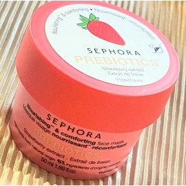 Sephora Prebiotics Strawberry Extract Nourishing Face Mask Full Size 1.69oz