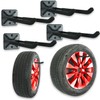 Heavy Duty Garage Tires Hooks Wall Mounted Hanger Tool Organizer