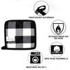 Pot Holder Set, 2 x Practical Pot Holders, Chequered, Ecological