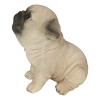 Ebros Adorable Begging Face Fawn Pug Puppy Dog Figurine Pet