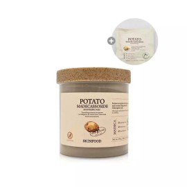 Skin Food 스킨푸드 포테이토 마데카소사이드 수딩 패드 60매+10매 Skin Food Potato Madecassoside Soothing Pad 60pcs + 10pcs