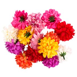 Ideen mit Herz Decorative Flowers, Artificial Flowers, Flower Heads, Various Types, Approx. diameter 4-5 cm