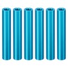 PATIKIL 12pcs M3 Metal Threaded Standoff Spacer Nuts, Round Aluminum