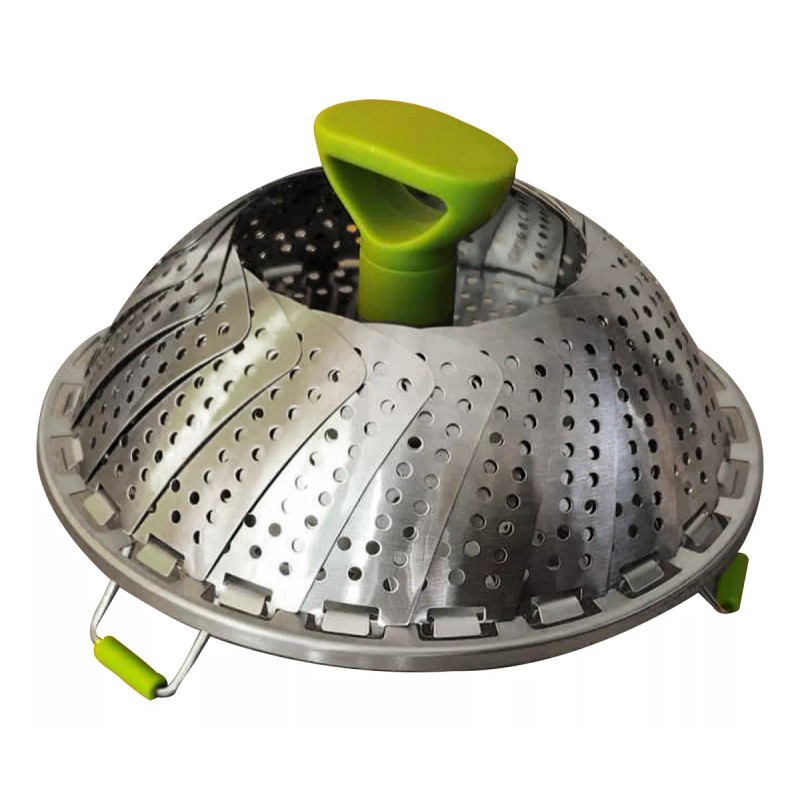 MDJ Cesto Canastilla Para Verduras Hervir Vaporiza Ajustable