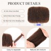 Originea Afro Kinky Curly Human Hair Bulk for Dreadlocks and