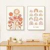 champracer Set of 3 Posters for Children's Room, Boho Decorative