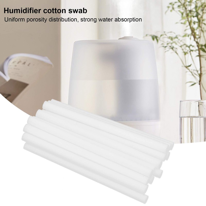Hisopo de Algodón Humidificador de 30 Piezas, Bastoncillo de Algodón