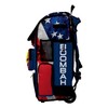 Boombah Superpack Hybrid Rolling Bat Bag - Wheeled & Backpack