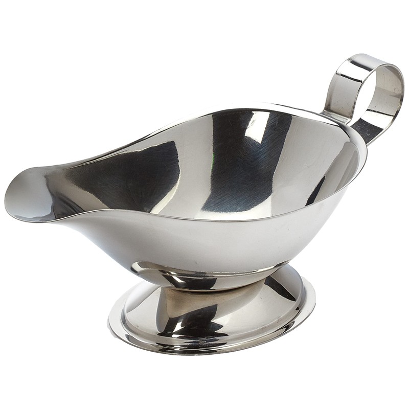IBILI Gravy Boat, Stainless Steel Silver, 25 x 10 x