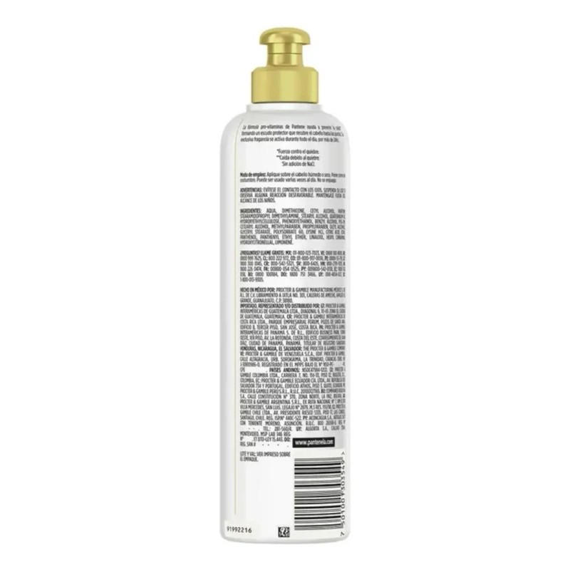 Crema Para Peinar Pantene Pro-v Control Caída 300ml