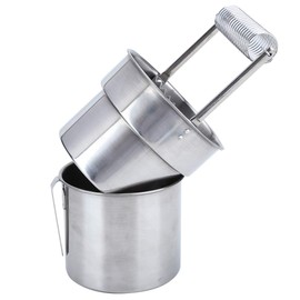 Artist Brush Washer Bucket Double Layer Filtration Basin Portable Stainless Steel Brush Cleaner Office School Supplies for Sketching Painting