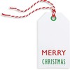 K-Kraft Christmas Gift Tags - 25-Pack - Festive Kraft Tags