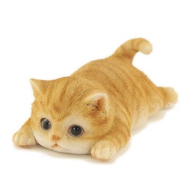 Devarier ca216y Cat Figurine, Tea Tiger, Cup Ramen, Magnet, Resin, Gift, Perfect Gift