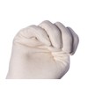 Jah 826 Oekotex Cotton Gloves, 12 Pairs, Light, Natural, Size