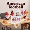 American Football Home Office Desk Decor - Funny Rustic Football