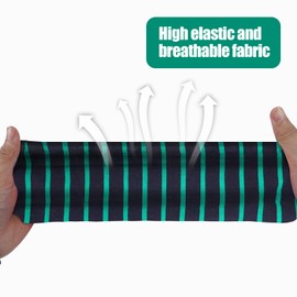 Dog Recovery Suit Abdominal Wound Protector Puppy Medical Surgical Clothes Post-Operative Vest Pet After Surgery Wear Substitute E-Collar & Cone (M (Pack of 1), Green)