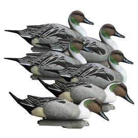 Higdon Outdoors Battleship Ringneck Duck Decoys | Unsinkable with Swivel Heads & Weighted Keels | High-Contrast Visibility| Durable & Easy-Set Floating Design | Foam Filled | 6pk | All Drakes