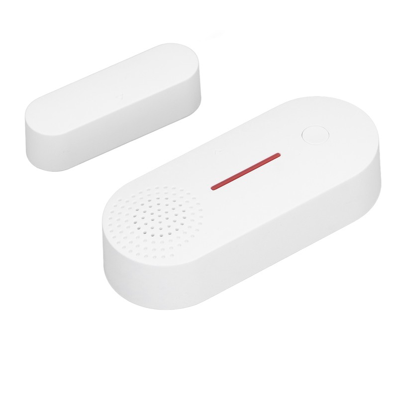 Door Magnetic Alarm Sensor WiFi Connection Light Sound APP Remind
