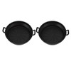 2 PCS Fryer Silicone Baskets with Handle 7.5inch Round Silicone