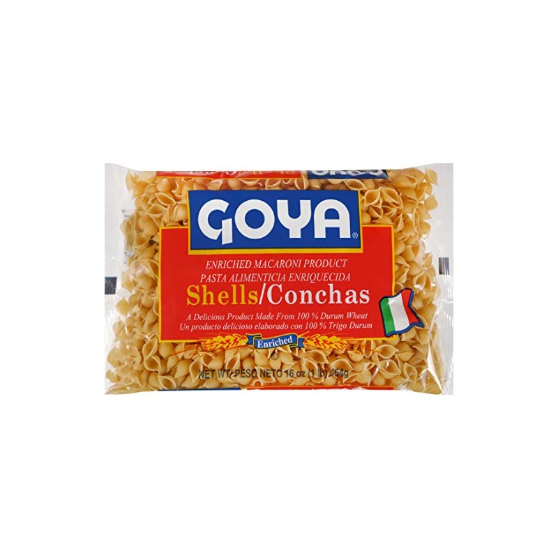 Goya Shells Enriched Macaroni, 16 oz