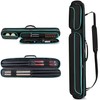 GOBUROS Pool Cue Case, 2 x 2 Pool Stick Case
