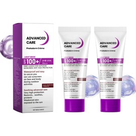 Sun Cream SPF 100 PA+++, Sunscreen SPF 100+, Ultra Light UV Protetion Face Sunscreen, Very High Protection Suncream Factor 100, Very Water + Sweat Resistant, Refreshing, Non Greasy & Non Sticky (2)