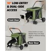 NUGUTIC Dog Stroller for Large & Medium Dogs Up to