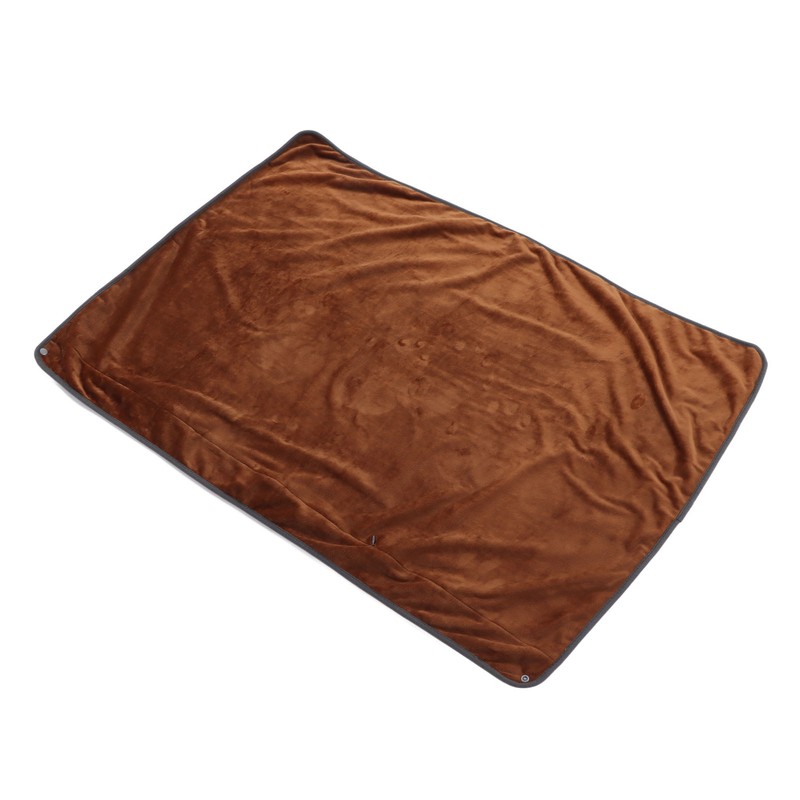 Baby Blanket Soft Warm Prevent Shrinkage Double Sided Plush Wearable