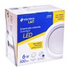 Volteck Lait EMP-101LC, Luminario LED empotrado redondo de 6 W,