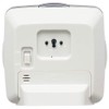 Seiko Clock KR335S Table Clock, Silver Metallic, Body Size: 4.3
