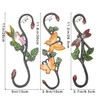 LFWATAXY 3PCS Cast Iron Plant S Hangers, Decorative S Hook