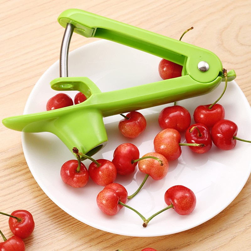 2 Pieces Cherry Pitter Cherry Pitter Stainless Steel Olive Corer