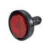 KiLEY Coin Reflector Bicycle Rear Reflector Compact LM-019 (Black)
