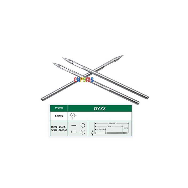 GROZ-BECKERT Needle - 50PCS Groz-Beckert 794H 7X3 DYX3 Industrial Sewing