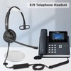 Arama Yealink Headset with Microphone Noise Cancelling, RJ9 Telephone Headsets