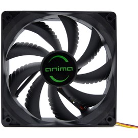 Tacens Anima AF12, PC Fan 12cm, 12v, 14dB, 9 Blades, 1200RPM, Black