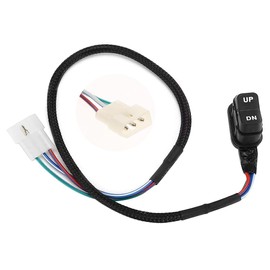 Trim Tilt Switch 858679T2, 87-858679T2 for Mercury Outboard Remote Control Box 3 Pin Wires Side Mount 87-18286A43