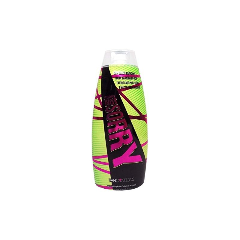 Sorry Not Sorry, Extreme 50X Black Bronzer, 10 Ounce Tanning