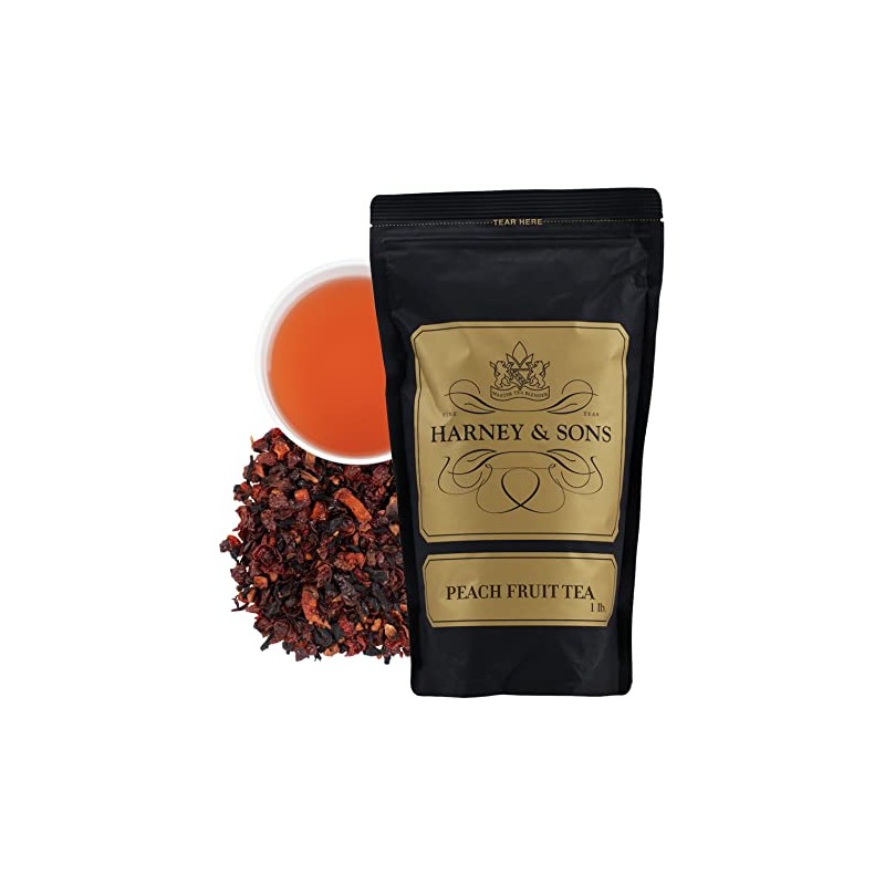 Harney & Sons Peach Fruit Tea| 16 oz Bulk Herbal