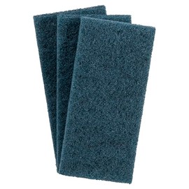 3M™ Doodlebug™ Utility Pad, 8242, 4-5/8 in x 10 in, Blue, 10/Case