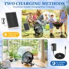 Hortsun 1 Set 16" 15600mah Solar Powered Floor Fan for