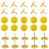 YOSAWA 150PCS Thumb Tacks Push Pins Plastic Round Head Board