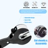 Ratcheting Pipe Cutter, 2 in 1 Close Quarters Tube Compact