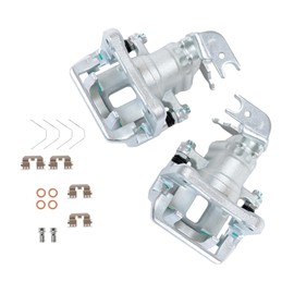 2pcs Rear Disc Brake Calipers with Bracket Replacement for Honda Accord 2013-2017 19-B7096 19-B7097