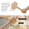 UYST Wood Hammer Woodworking Hammer Professional Woodworking Hammer Woodworking Tool