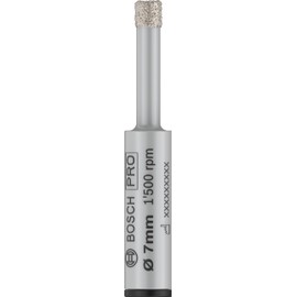 Bosch 1 x PRO Ceramic Drill Bit Set for Drills / Screwdrivers, Cylindrical Shaft (for Tiles, Hard Tiles, Diameter 7 mm, Professional Accessories Drill/Screwdriver)