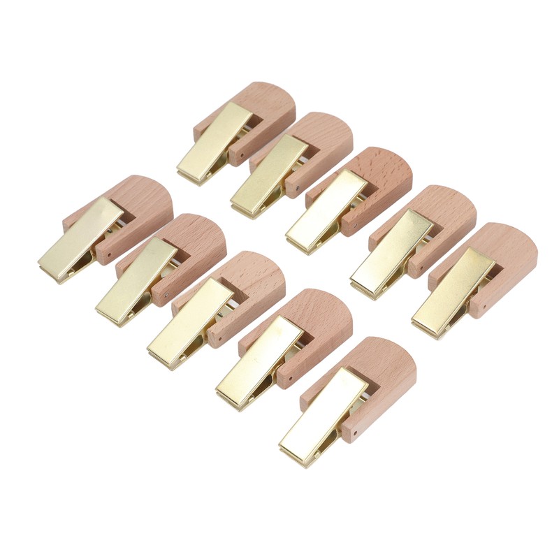 Laundry Hooks Clip Industrial Solid Wood Rotary Multifunctional Hanging Hooks