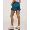 Real Essentials 3 Pack: Women's French Terry Square Pocket Shorts