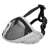 Trixie Muzzle for short-nosed breeds, polyester,Grey,15 cm